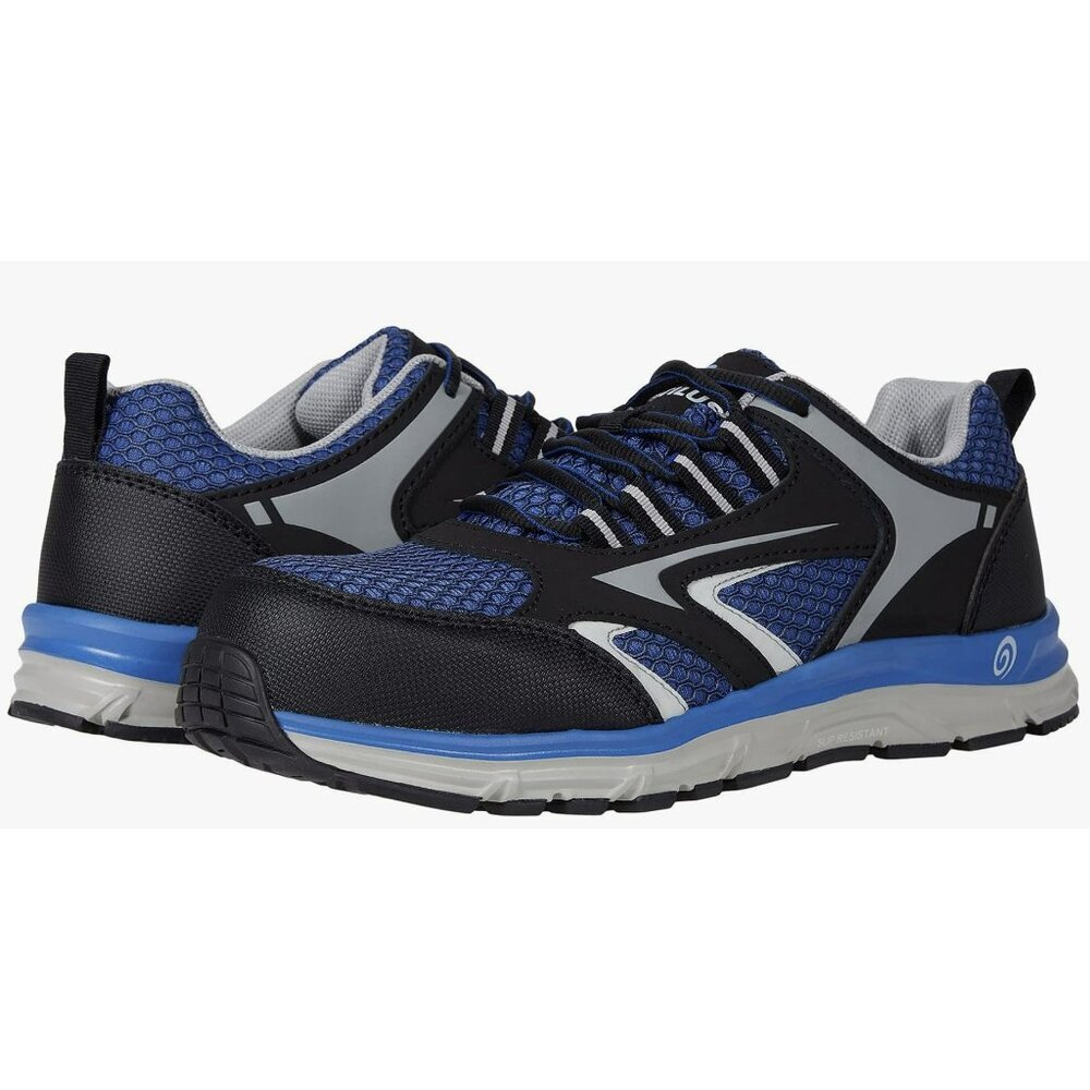 Nautilus Mens Safety Steel Toe Sneakers Day One Safety Tempest Sz10